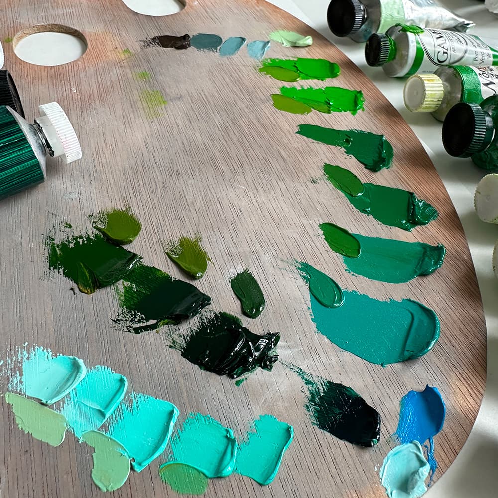 How to Use Phthalo Green Blue Shade PG7