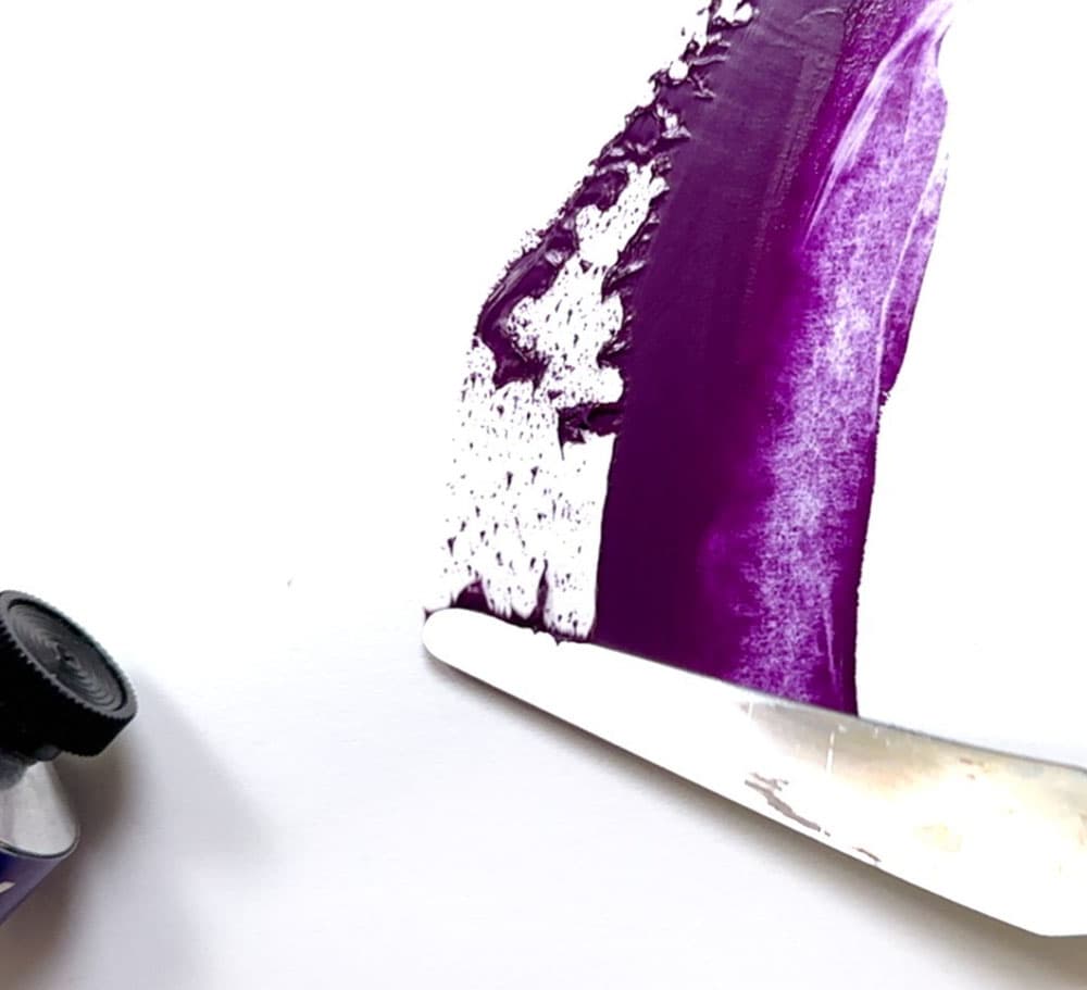 A Cobalt Violet in Poppyseed Oil