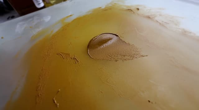 Paint in its simplest form is pigment and binder 5