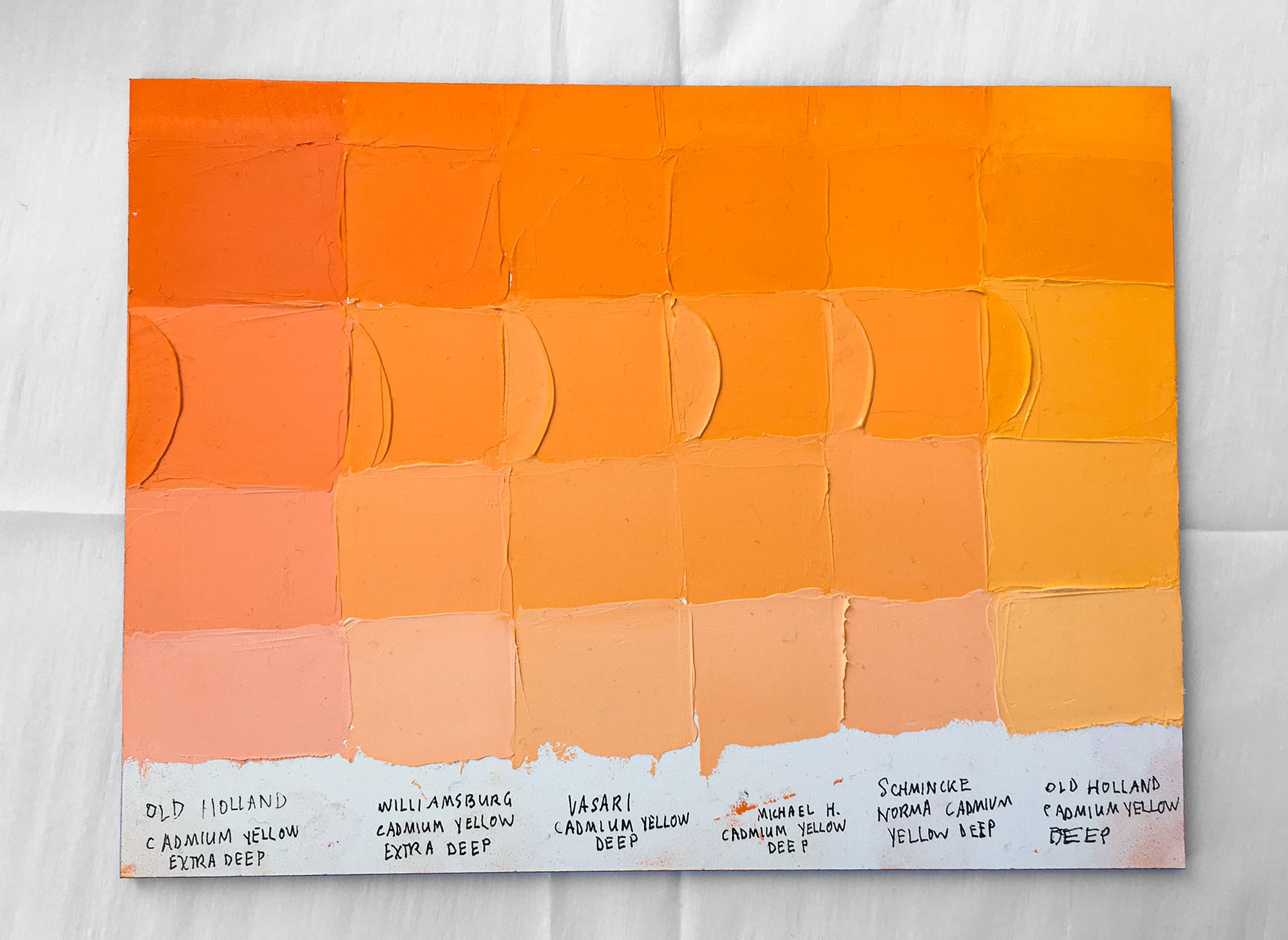 https://ahwcewydosunjjzejaze.supabase.co/storage/v1/object/public/paintlist-images/review_images/215_Comparison_Oil_Paint_Review_Best_Cadmium_Yellow_Deep_PY35_Paintlist_by_Artists_Williamsburg_Old_Holland_Vasari_Michael_Harding_Schmincke_Norma.jpg