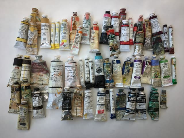 Historical Paints which can still be found in many paintboxes 7