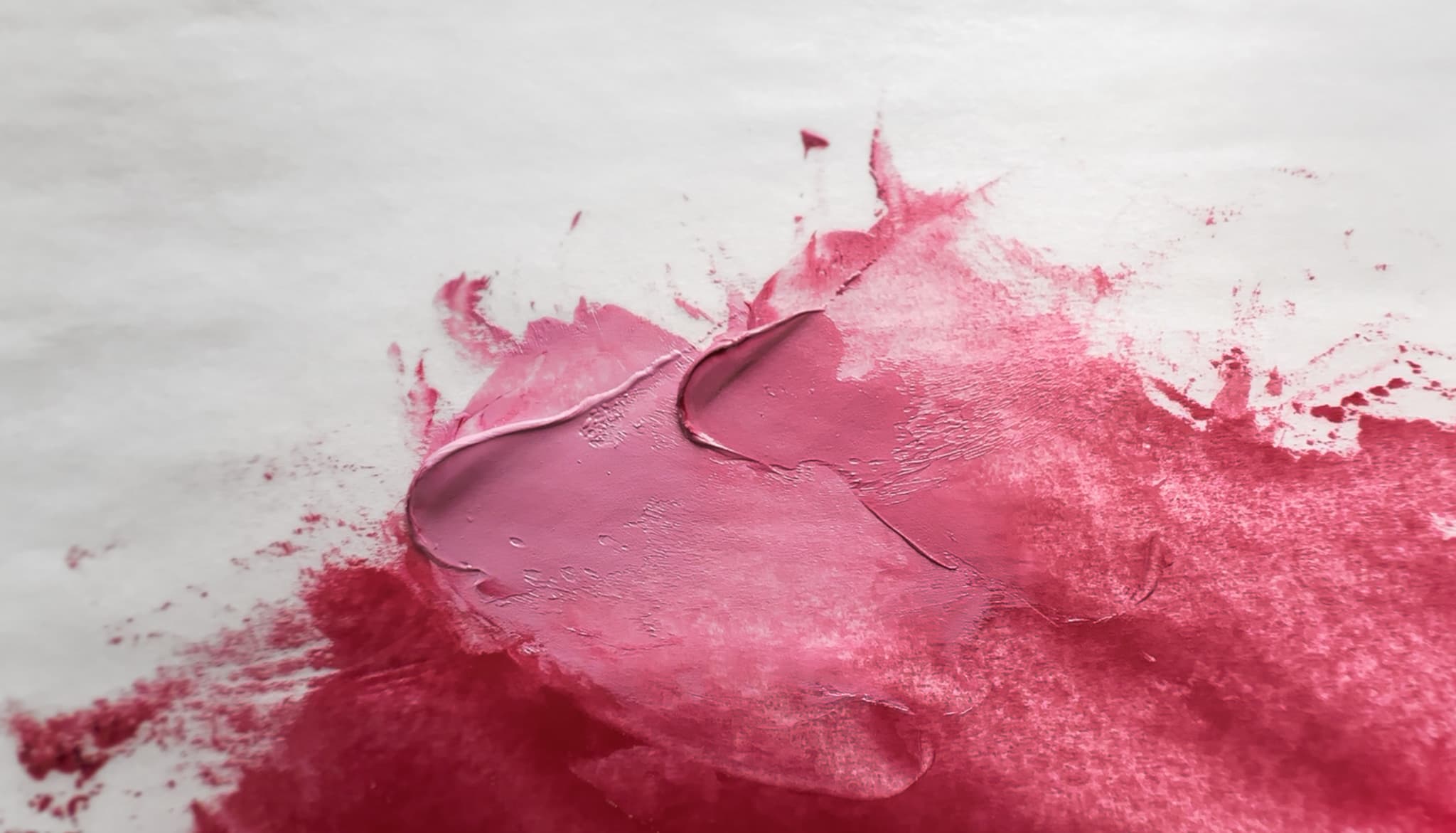 Some deeper versions of crimson Genuine Rose Madder yield cooler tints