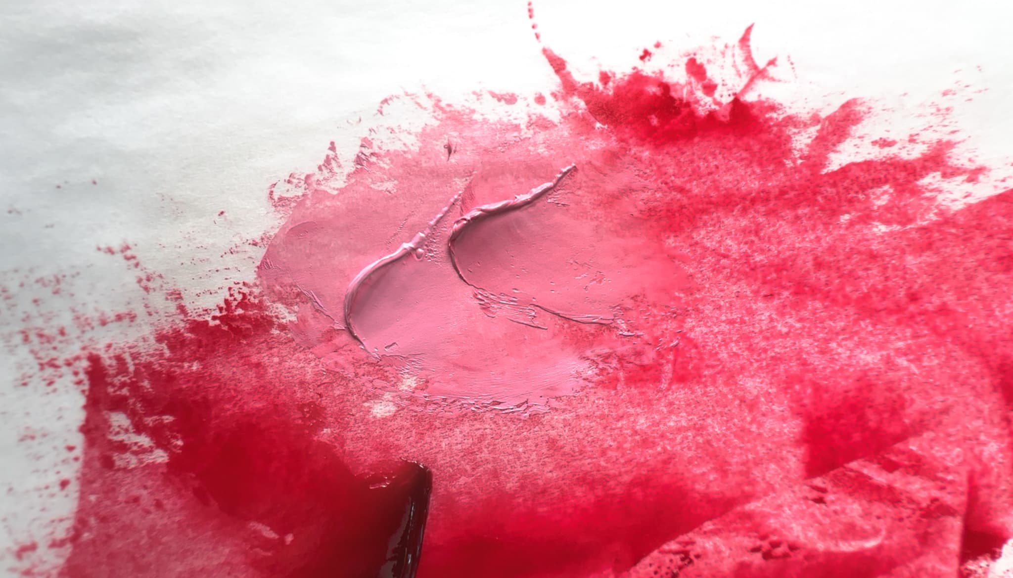 Middle Pink Rose Madder Yields Brighter Pink Tints