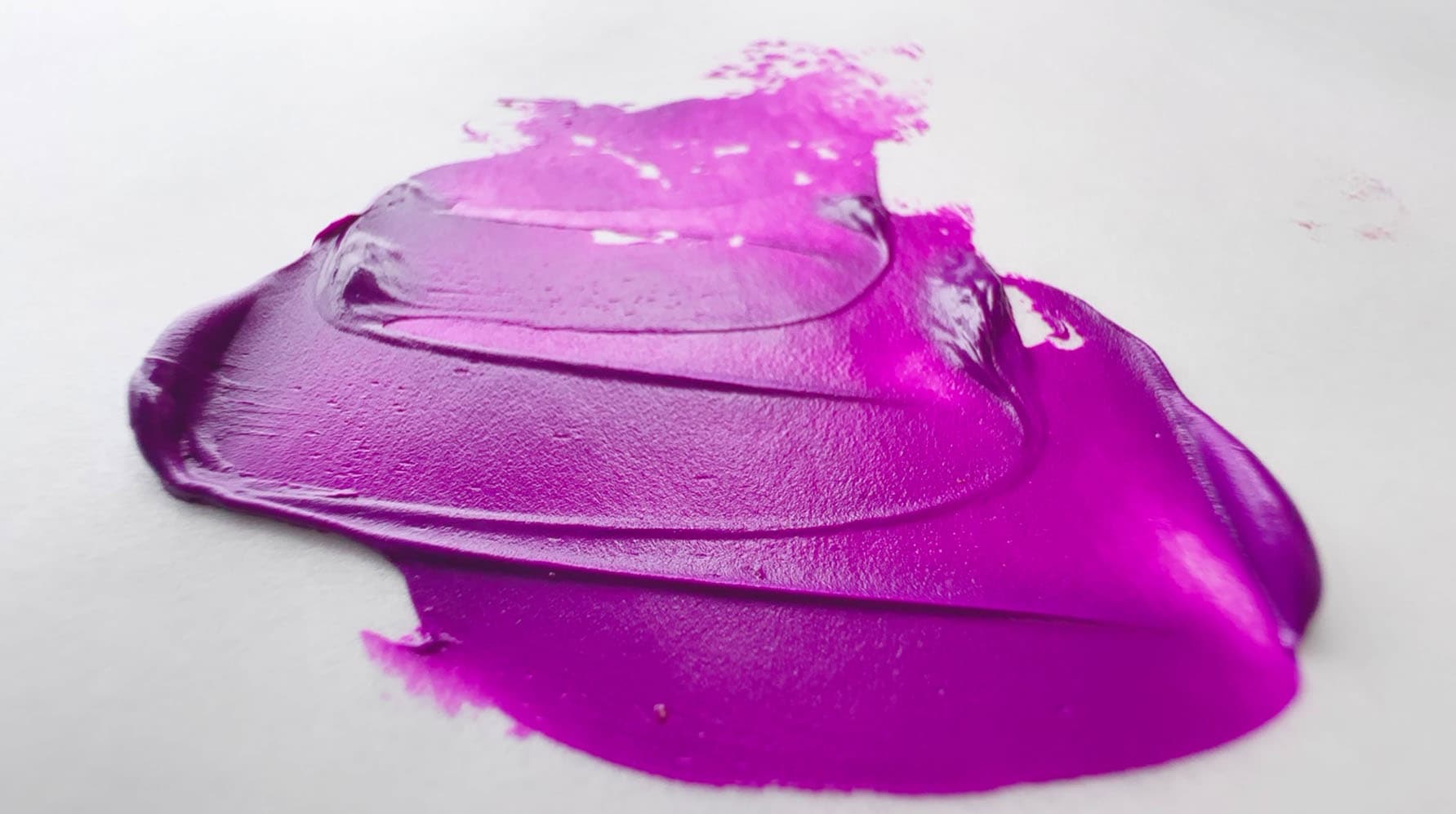 Bright purple cobalt violet in oils