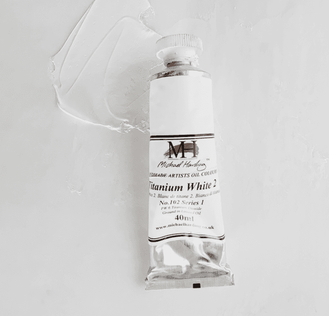 Michael Harding Titanium White No. 2 in Linseed Oil 5