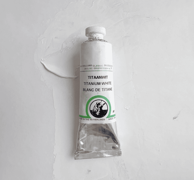 Old Holland Titanium White in Linseed Oil 3