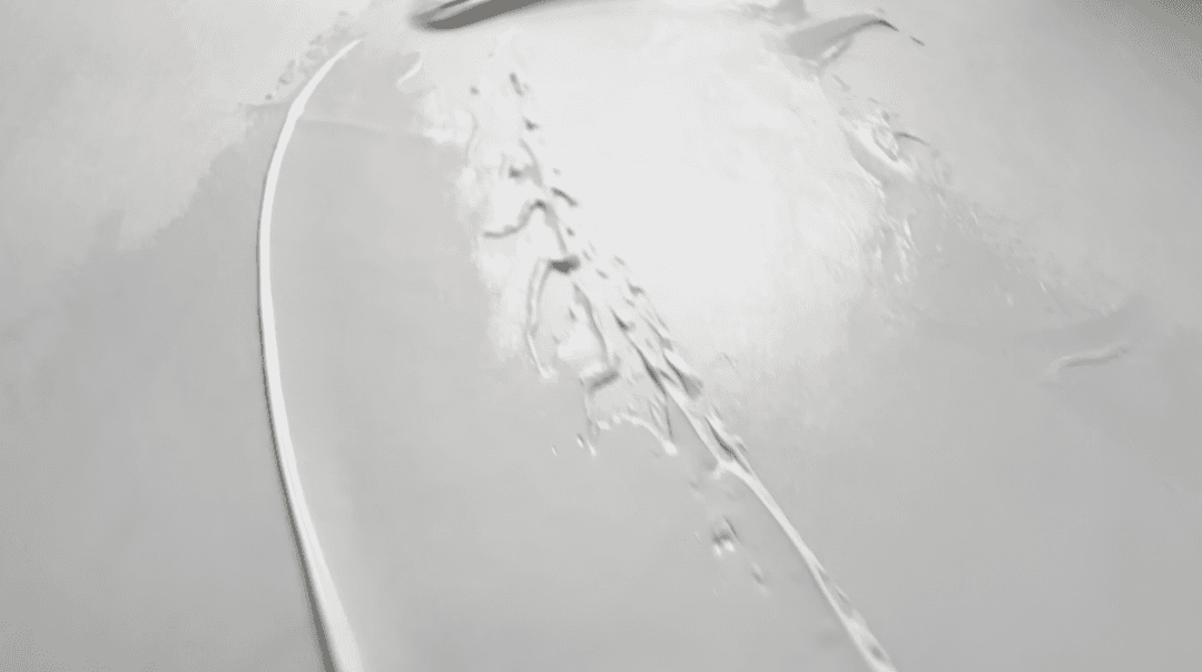 A Ribbon of Vasari Titanium White Oil Paint in Linseed Oil